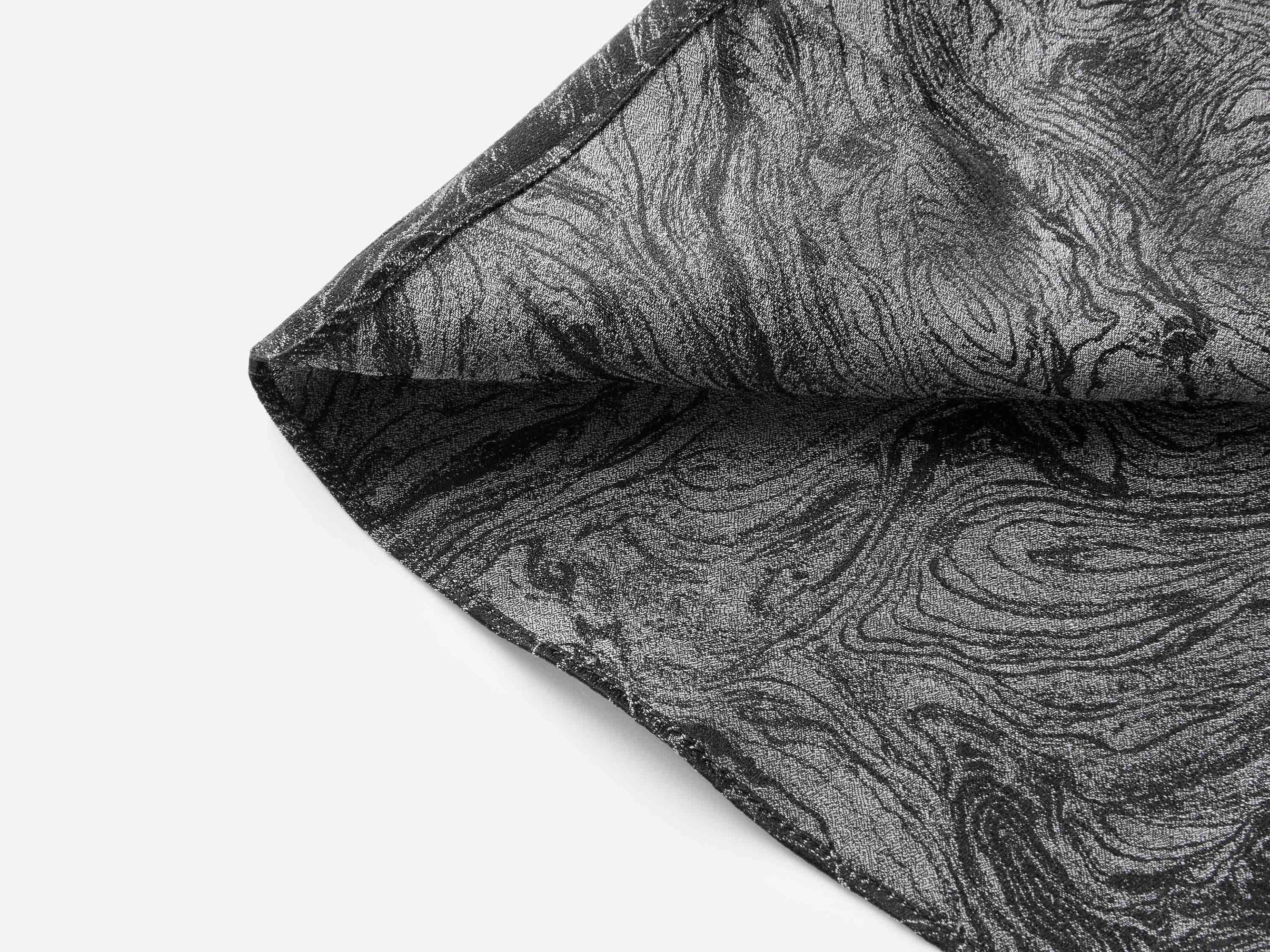 Stretch Silk Sophisticated V-Neck Camisole | Black