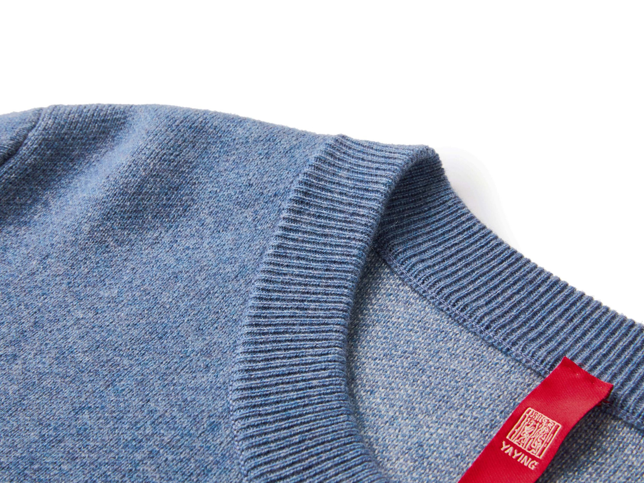 Wool Cashmere Top | Blue