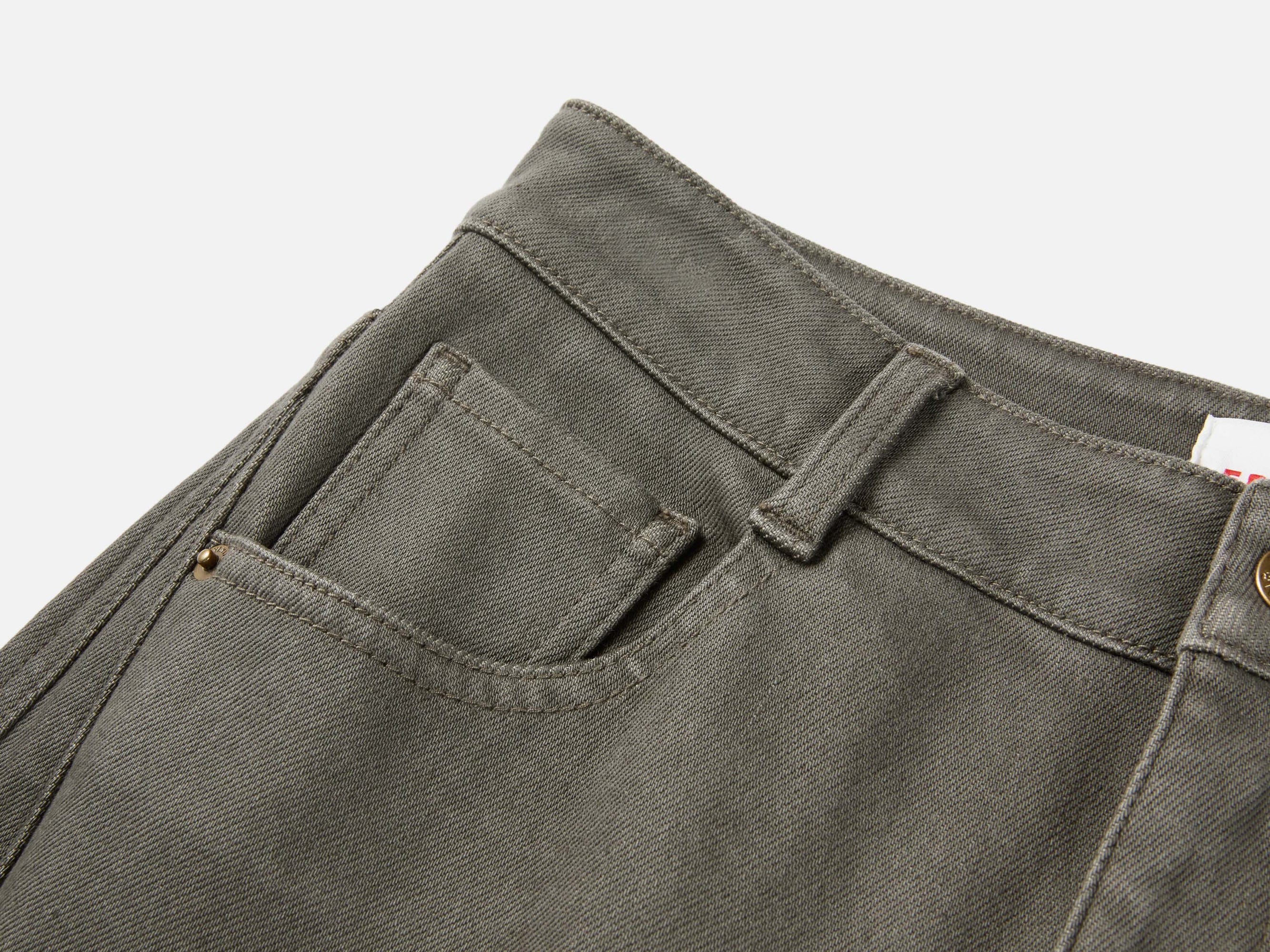 High-Waist Pants | Green