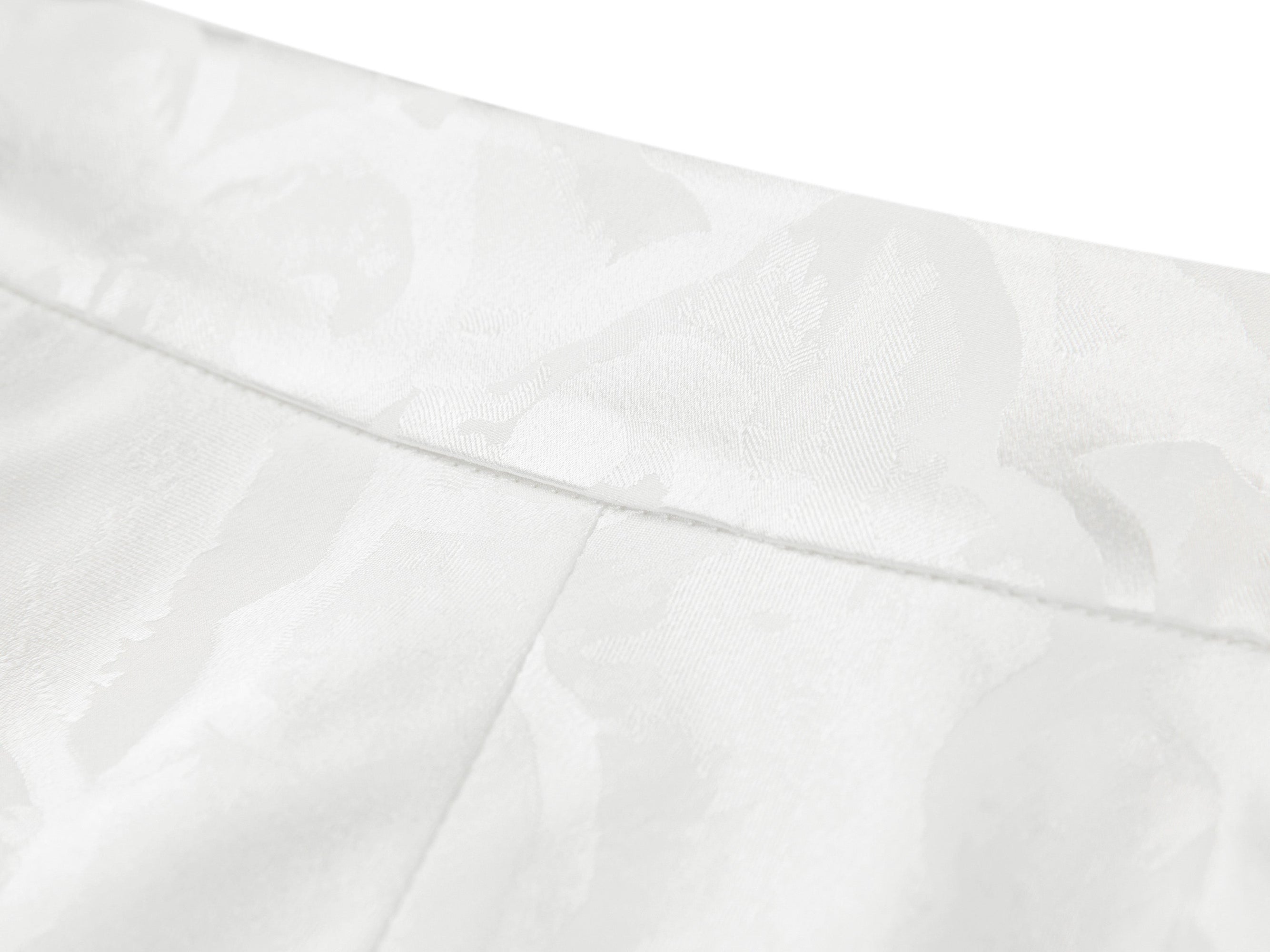 Jacquard Midi Skirt | White