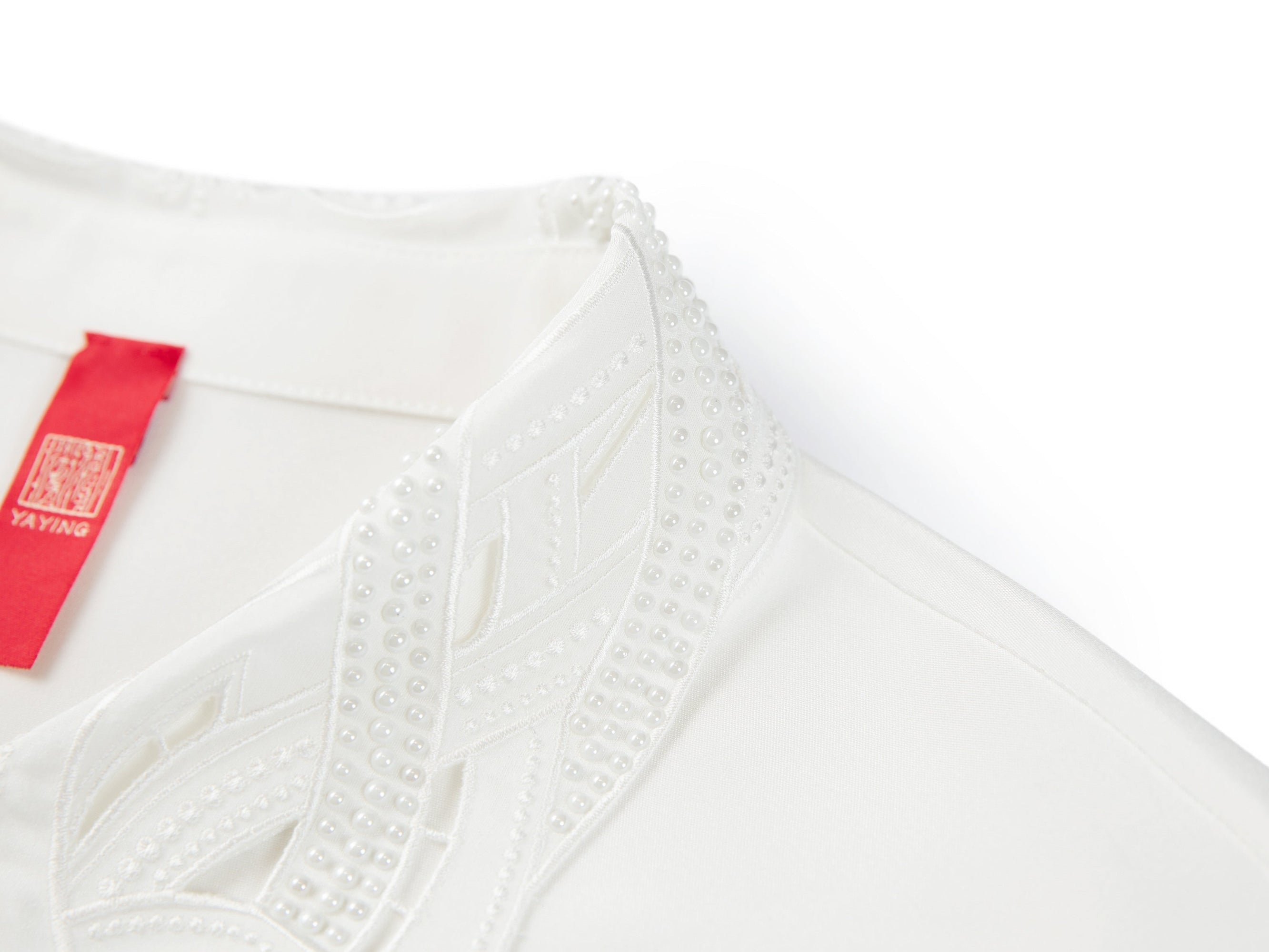 Classic Silk Shirt | White