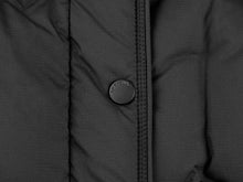 Goose Down Waist-Defining Slim-Fit Down Jacket | Black