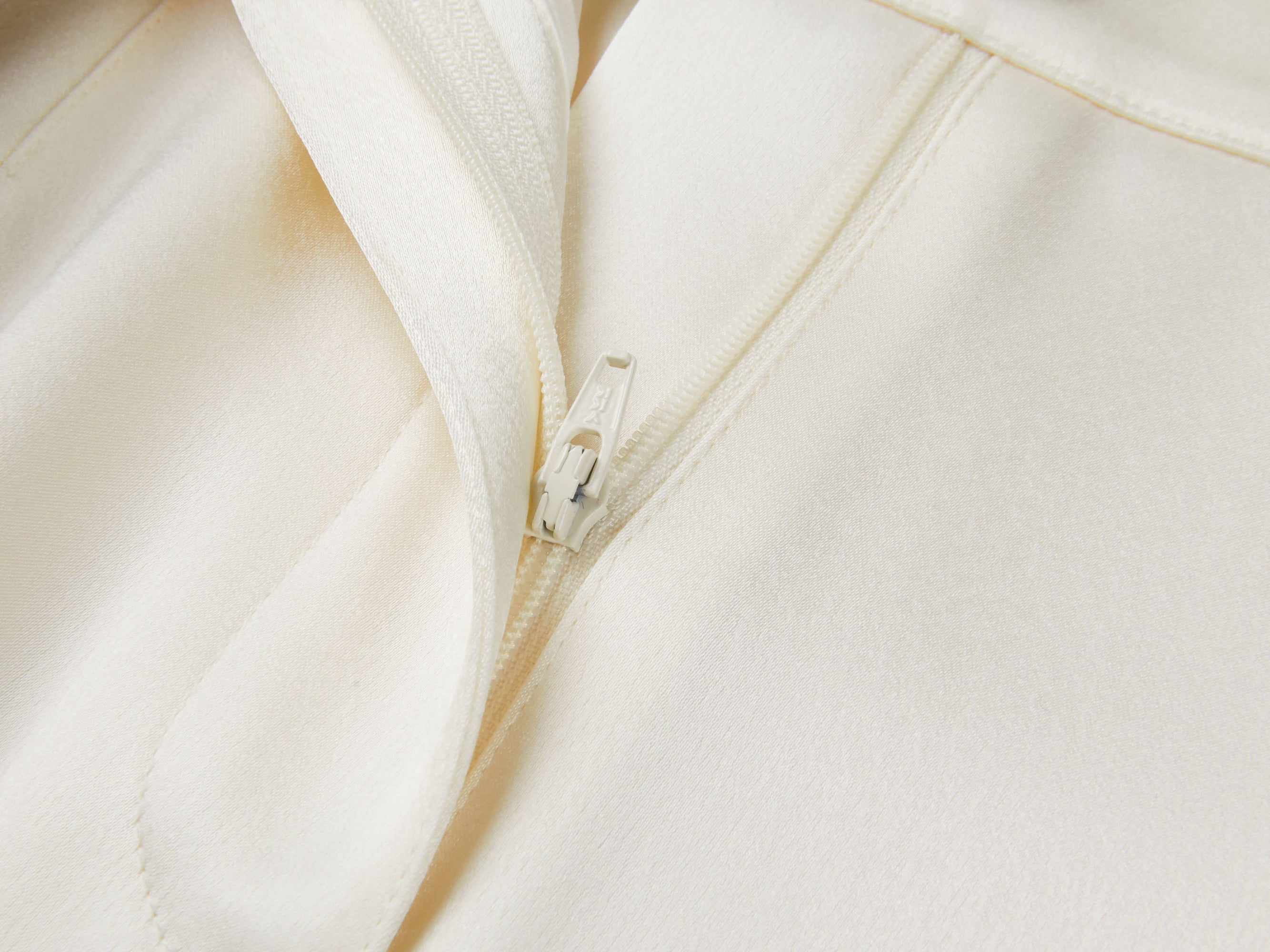 Straight-Leg Trousers | Cream