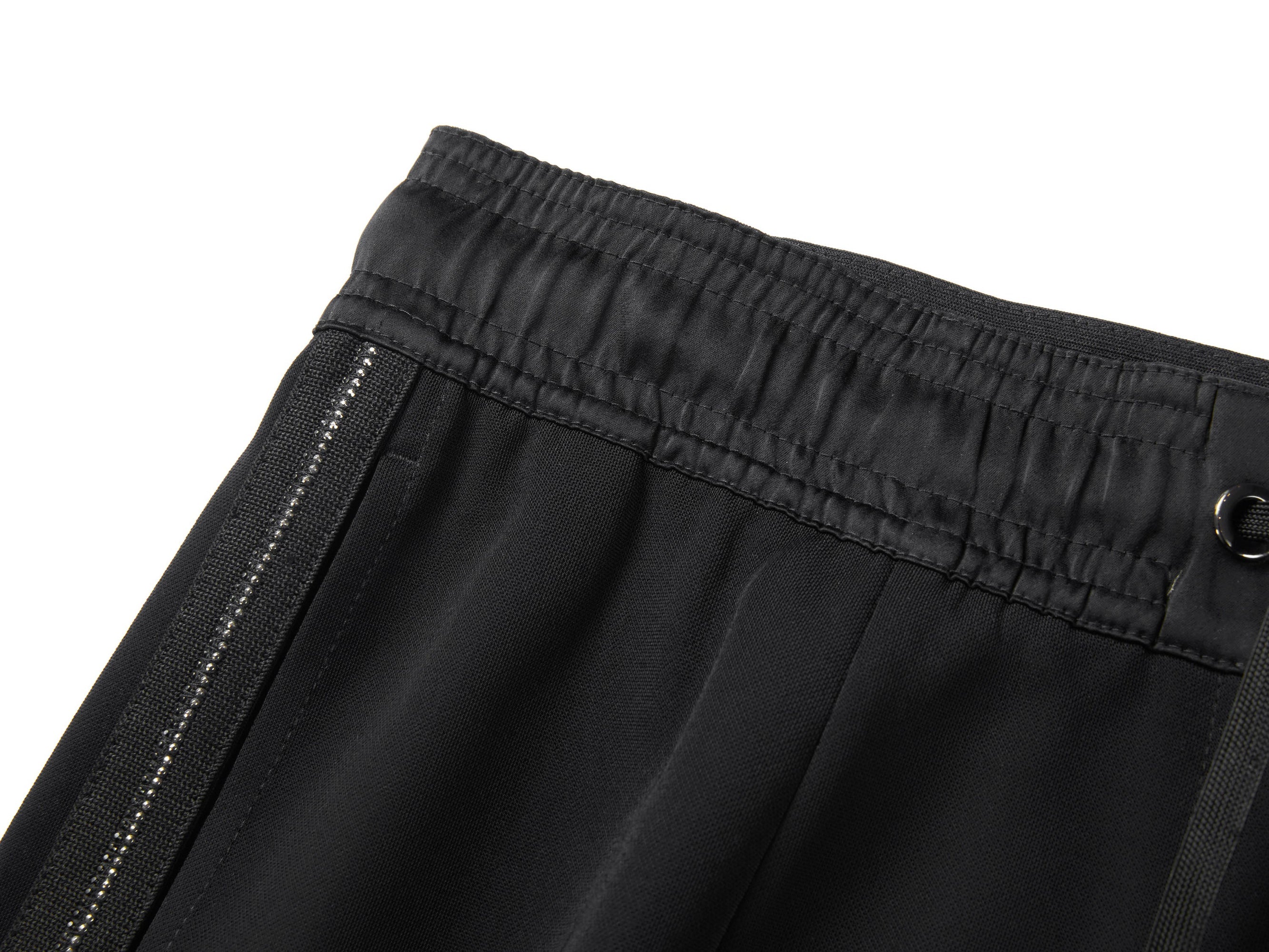 Slim Fit Wide-Leg Pant | Black