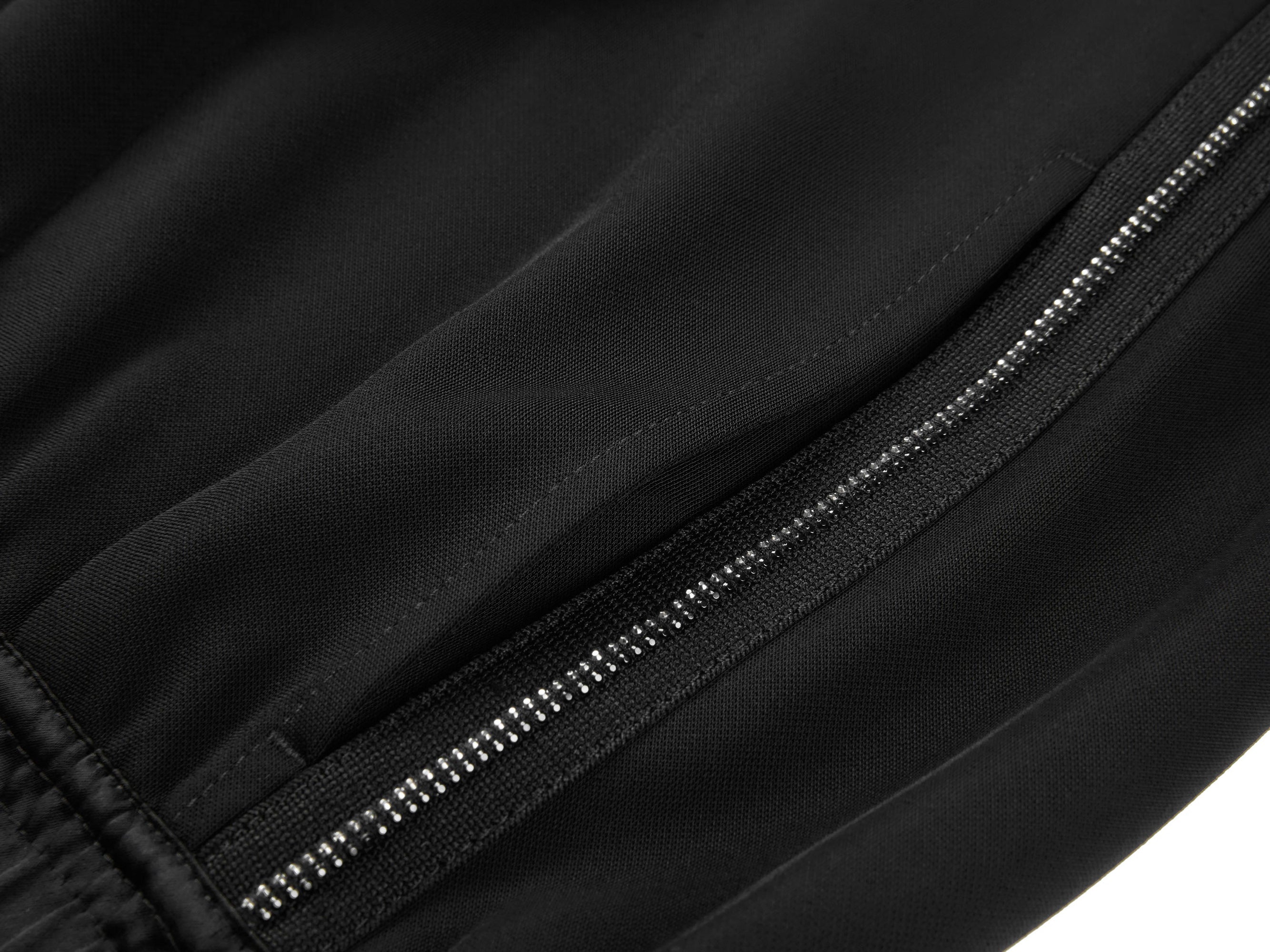 Slim Fit Wide-Leg Pant | Black
