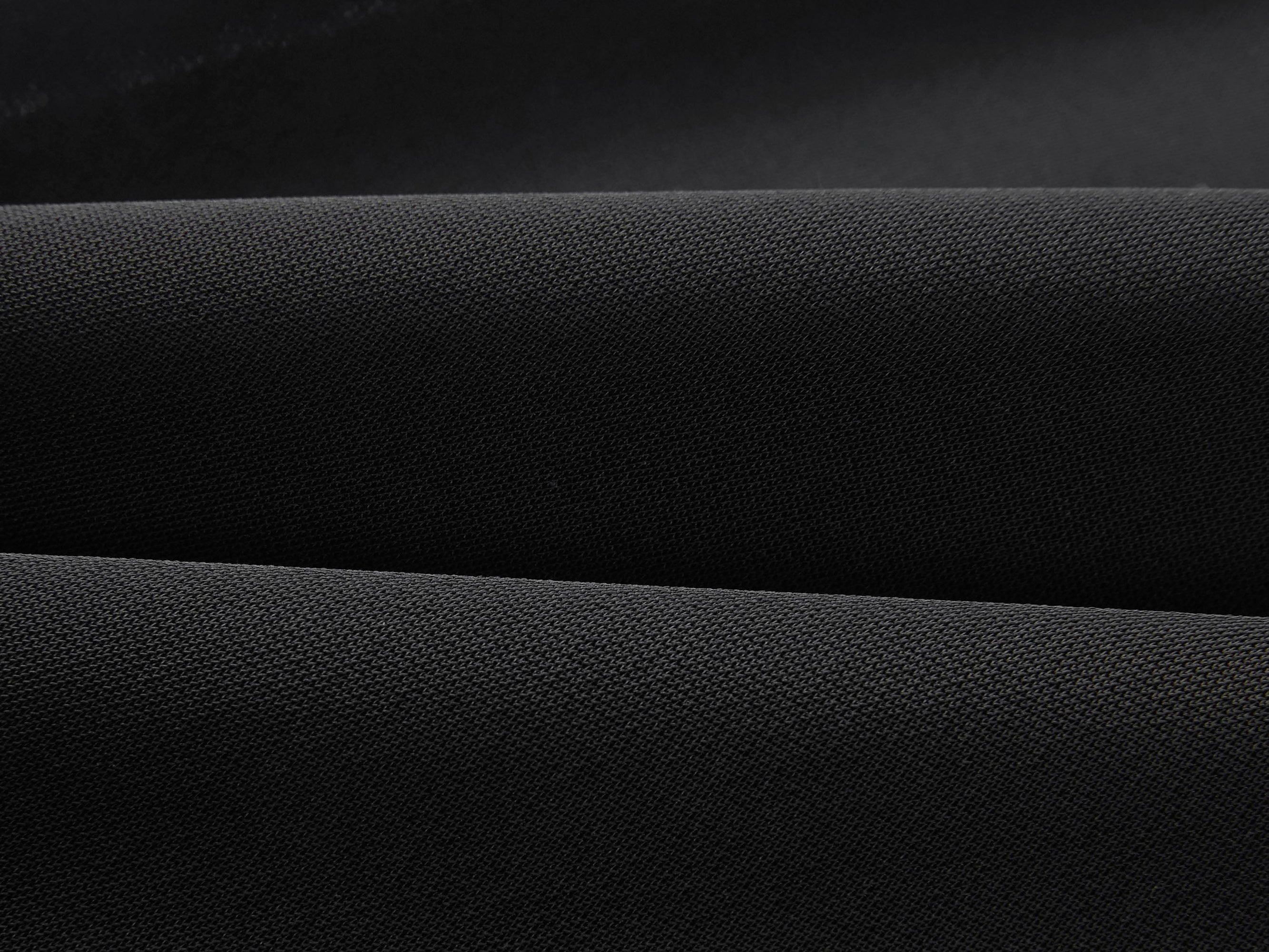 Slim Fit Wide-Leg Pant | Black
