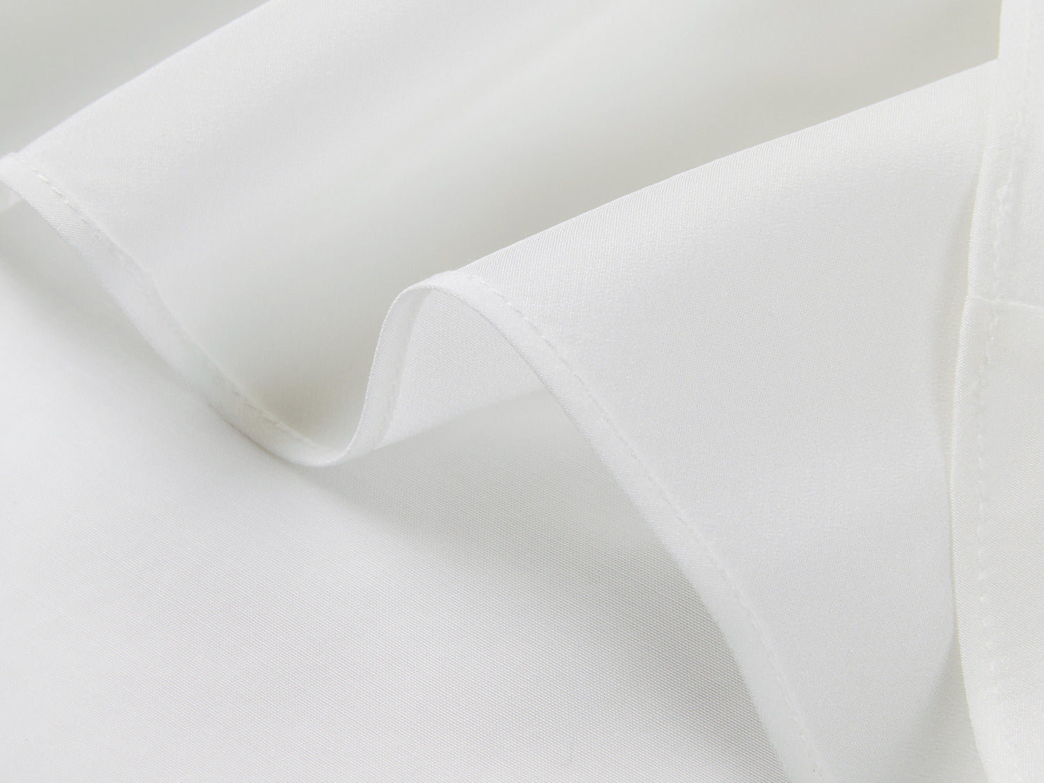 Silk-Cotton Sleeveless Shirt | White