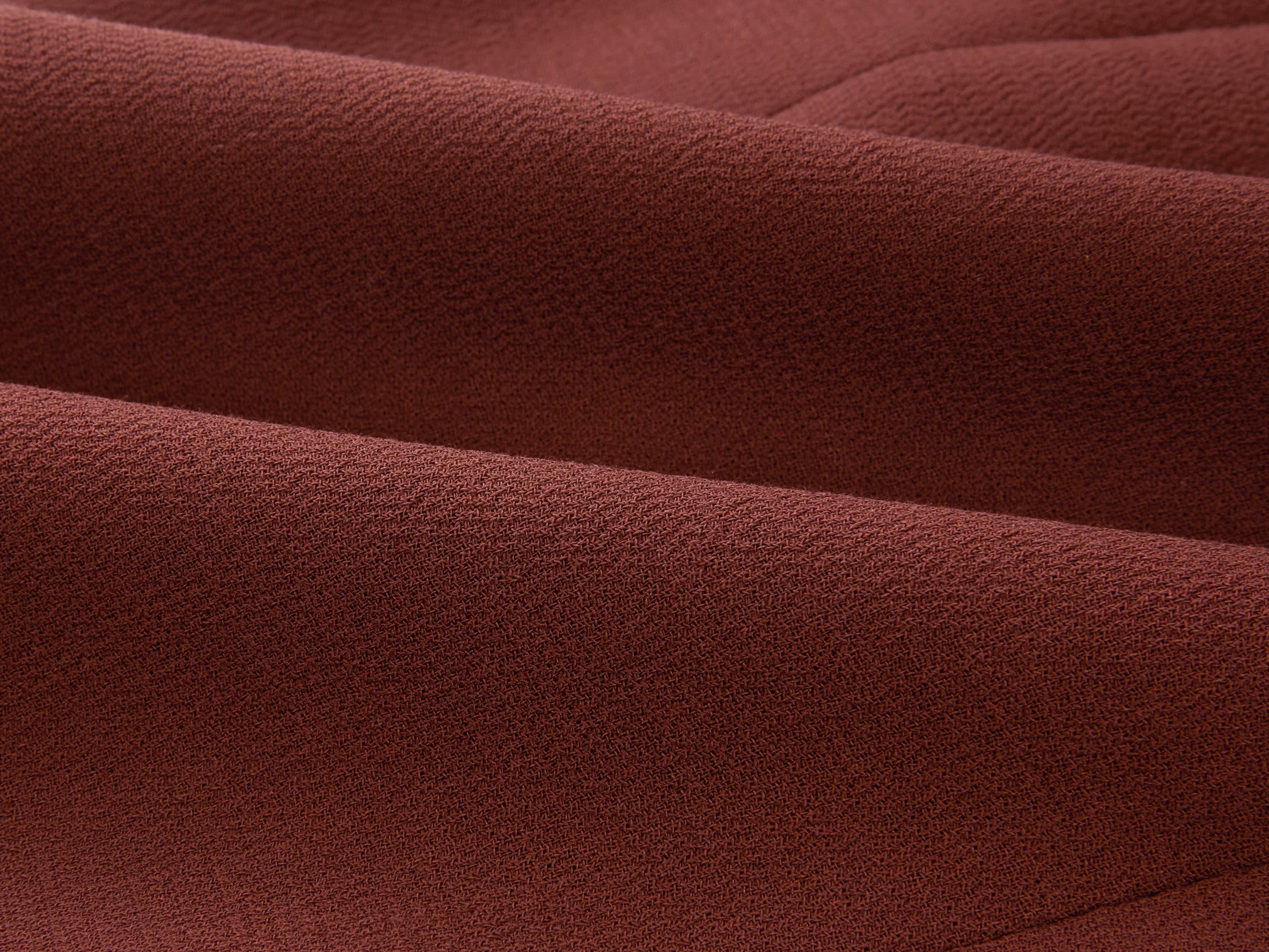 Wool Bag Skirt | Wine Red