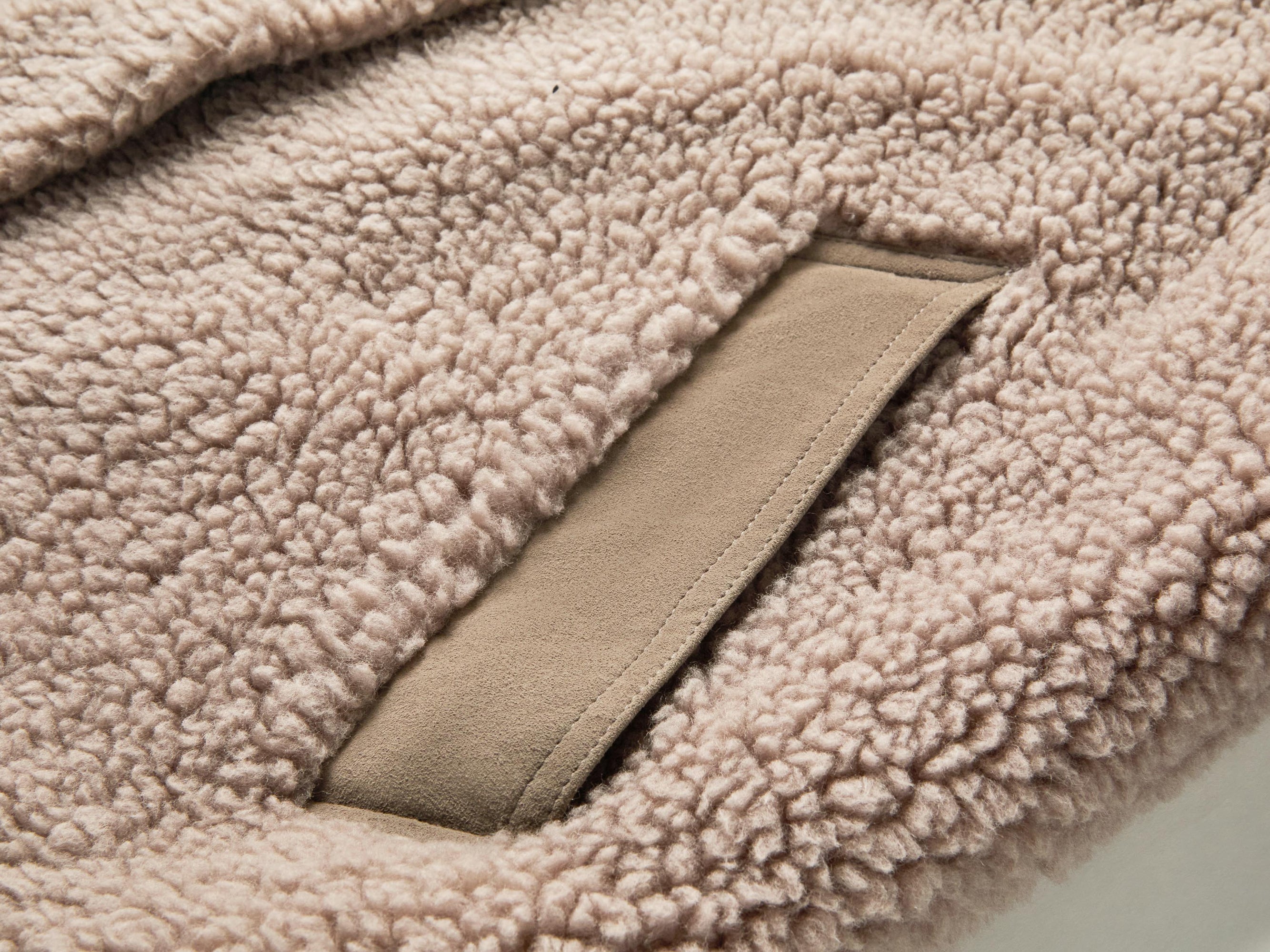 Wool Stand Collar Elegant Coat | Grey
