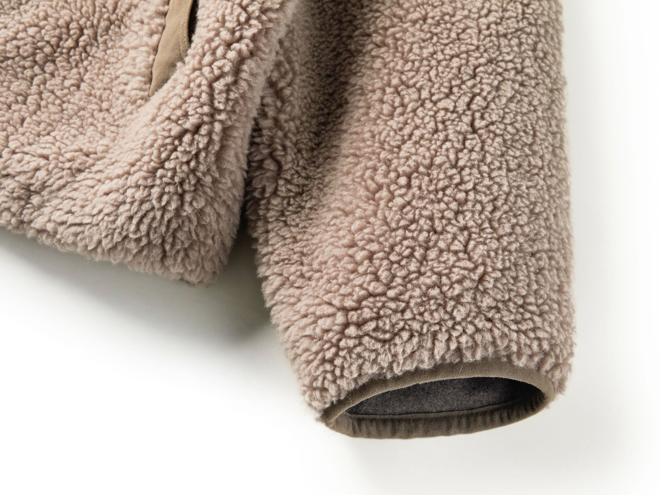 Wool Stand Collar Elegant Coat | Grey