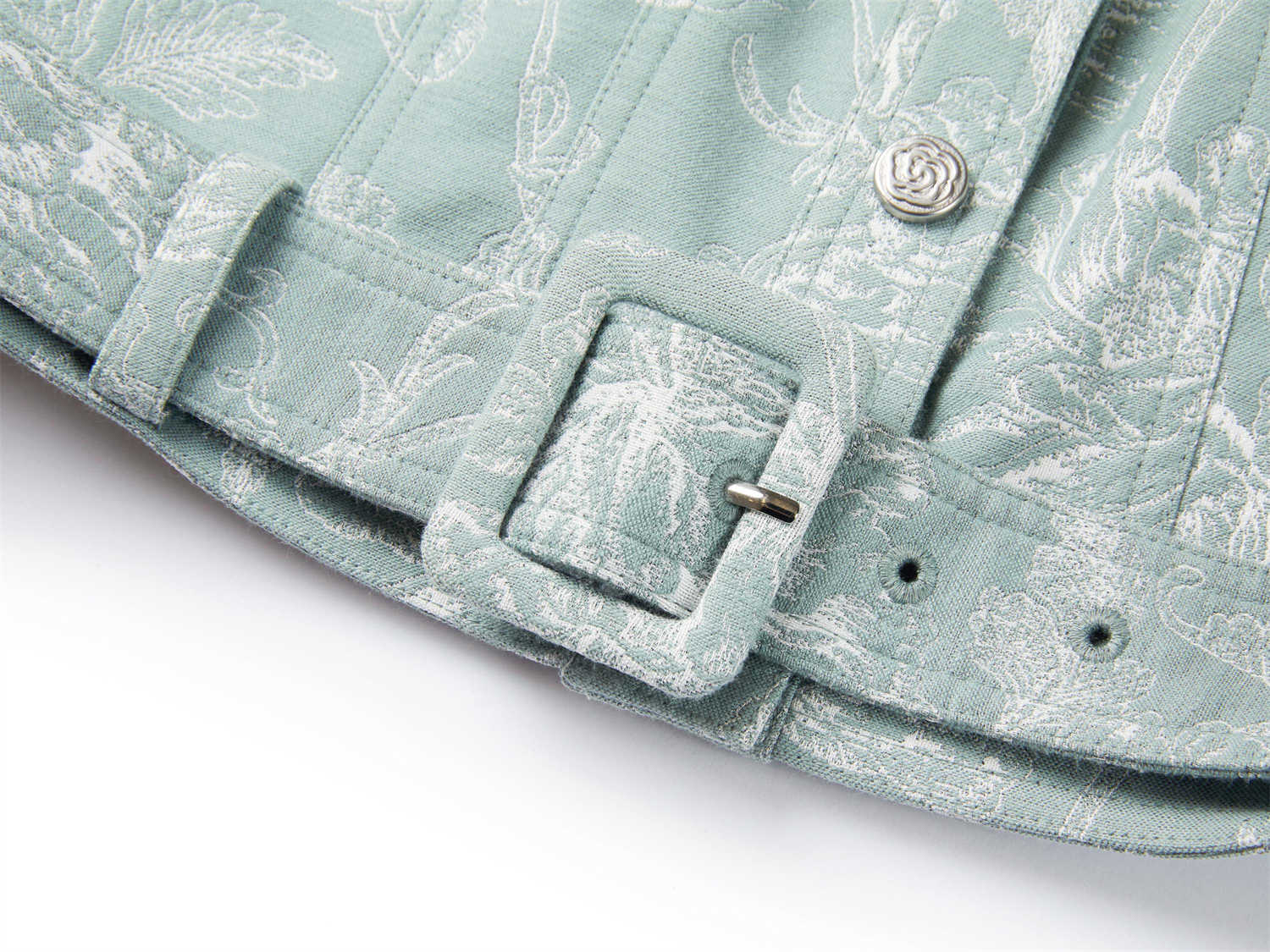 Jacquard Vest | Green