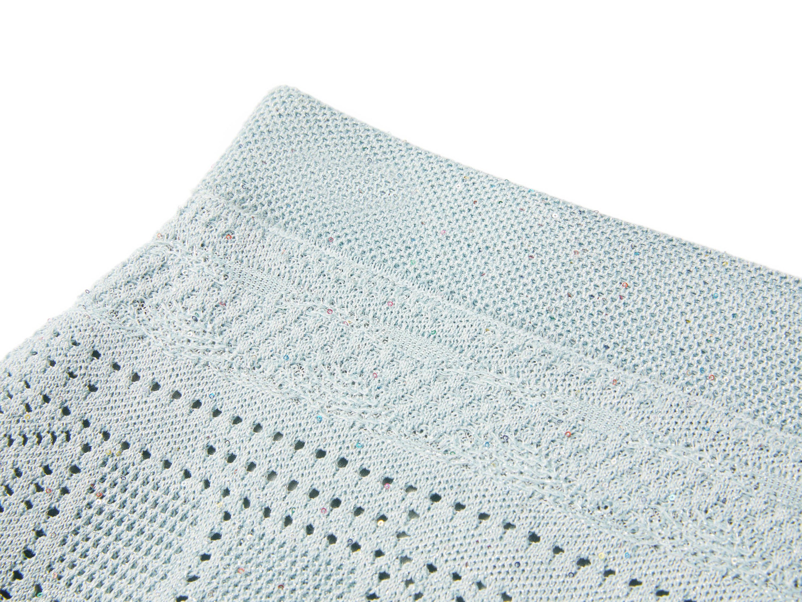 Lace Pencil Skirt | Light Blue