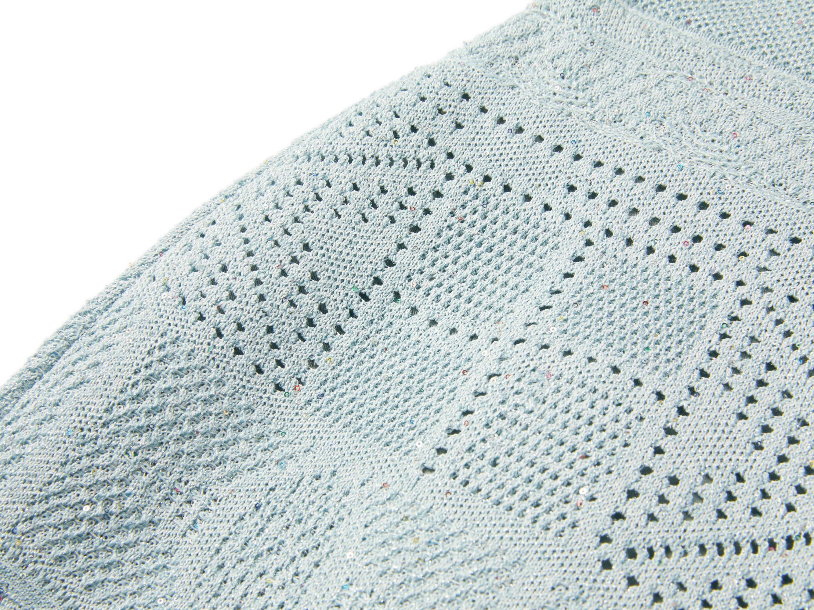 Lace Pencil Skirt | Light Blue
