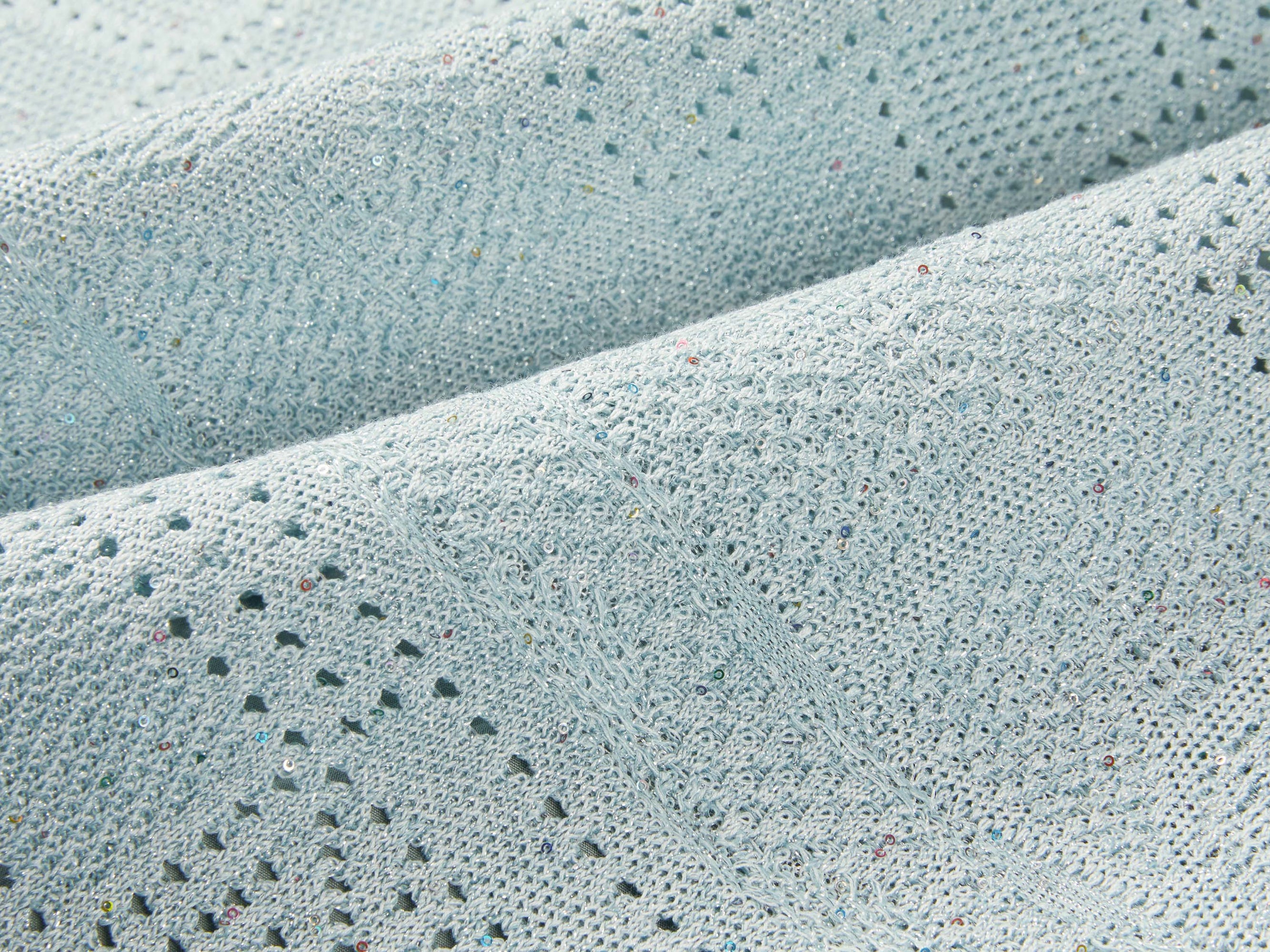 Lace Pencil Skirt | Light Blue