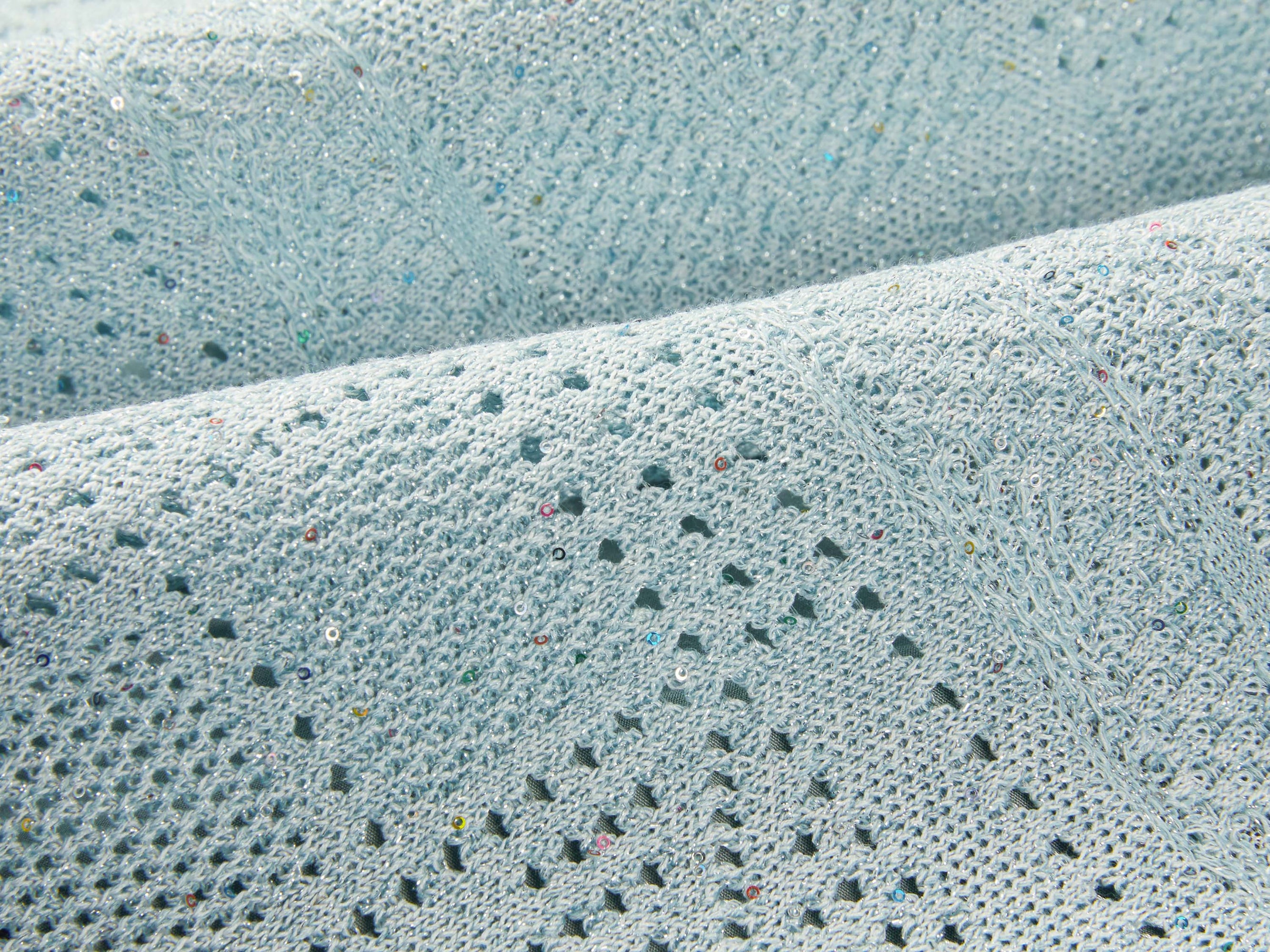 Lace Pencil Skirt | Light Blue