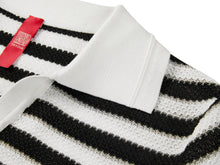 Vintage Striped Knit Sweater | Black