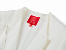Silk New Chinese-style Suit Jacket | White