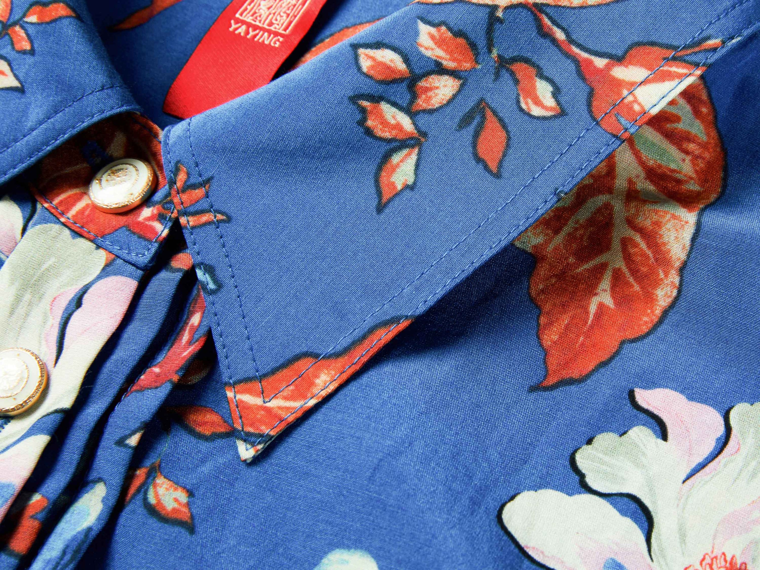 Floral Shirt | Blue
