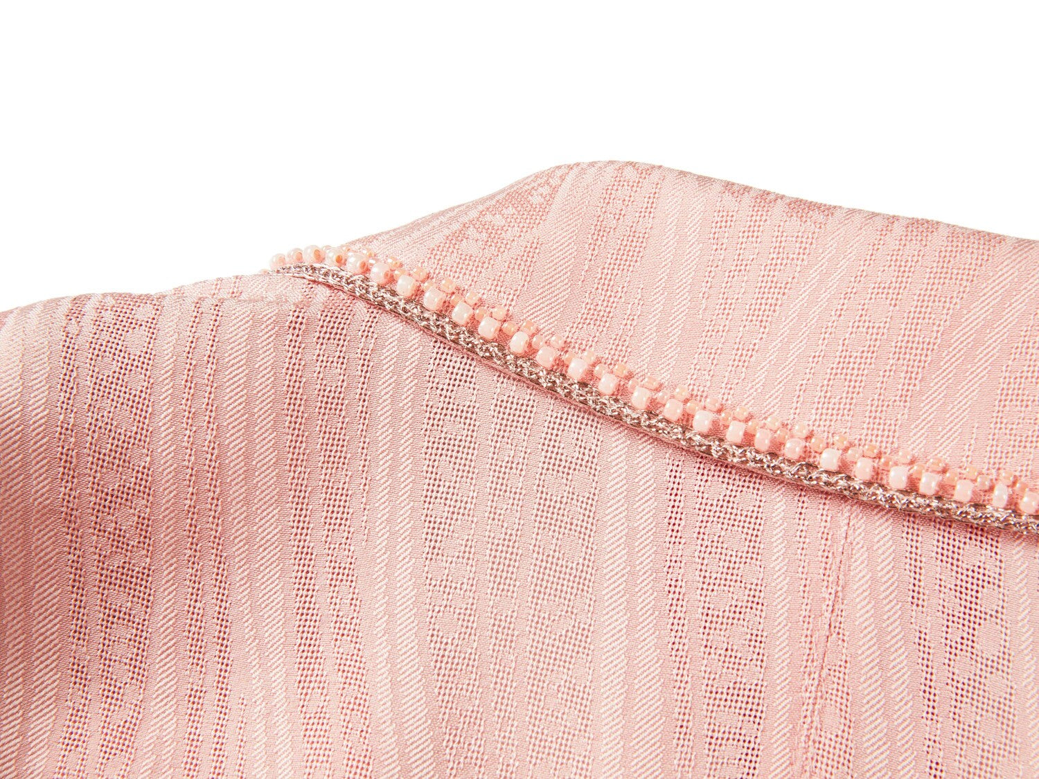Silk Floral Jacquard Suit Jacket | Pink