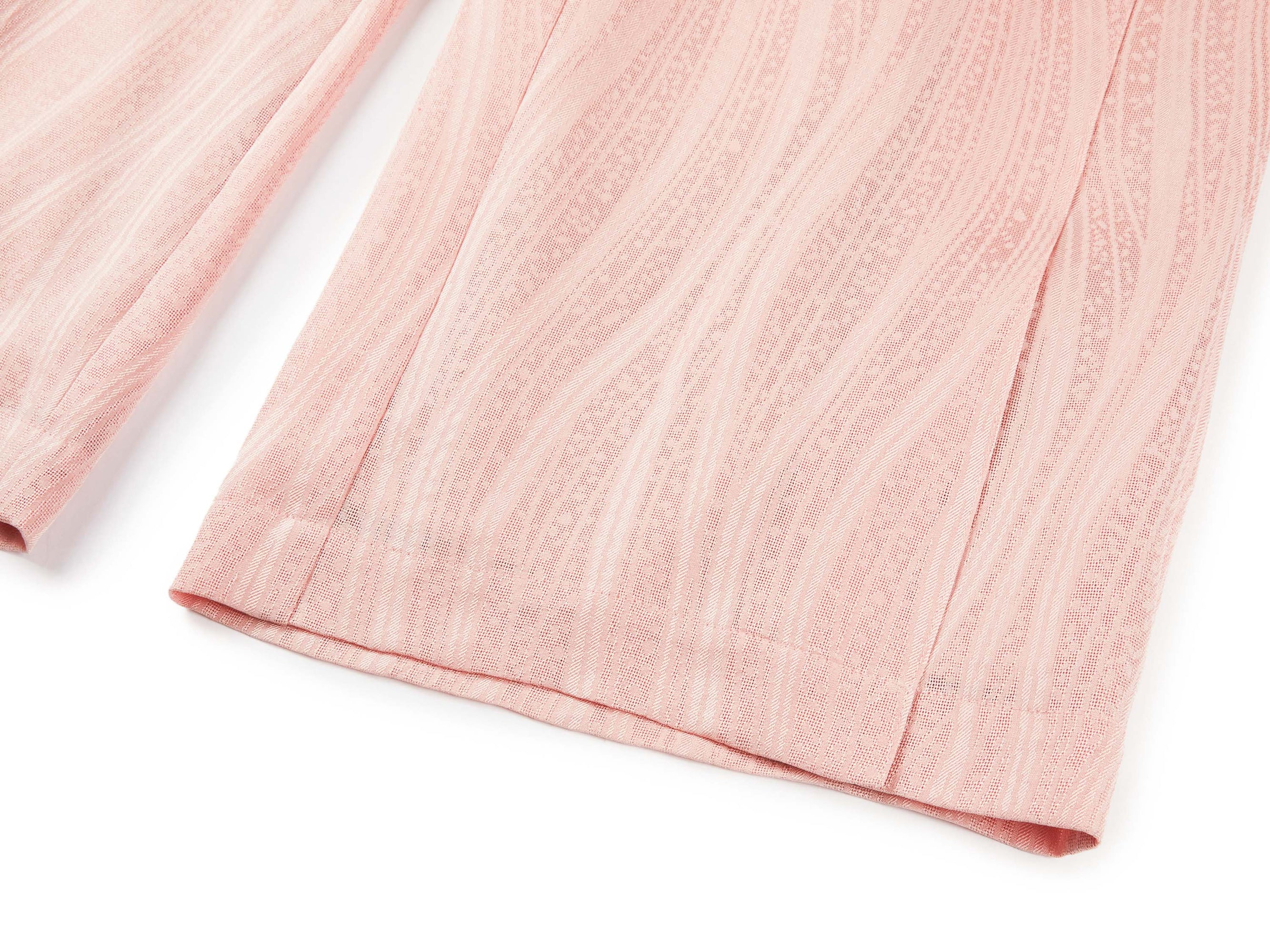 wide-leg trousers | Light Pink