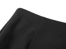 Ruffled Tulle Underlayer Midi Skirt | Black
