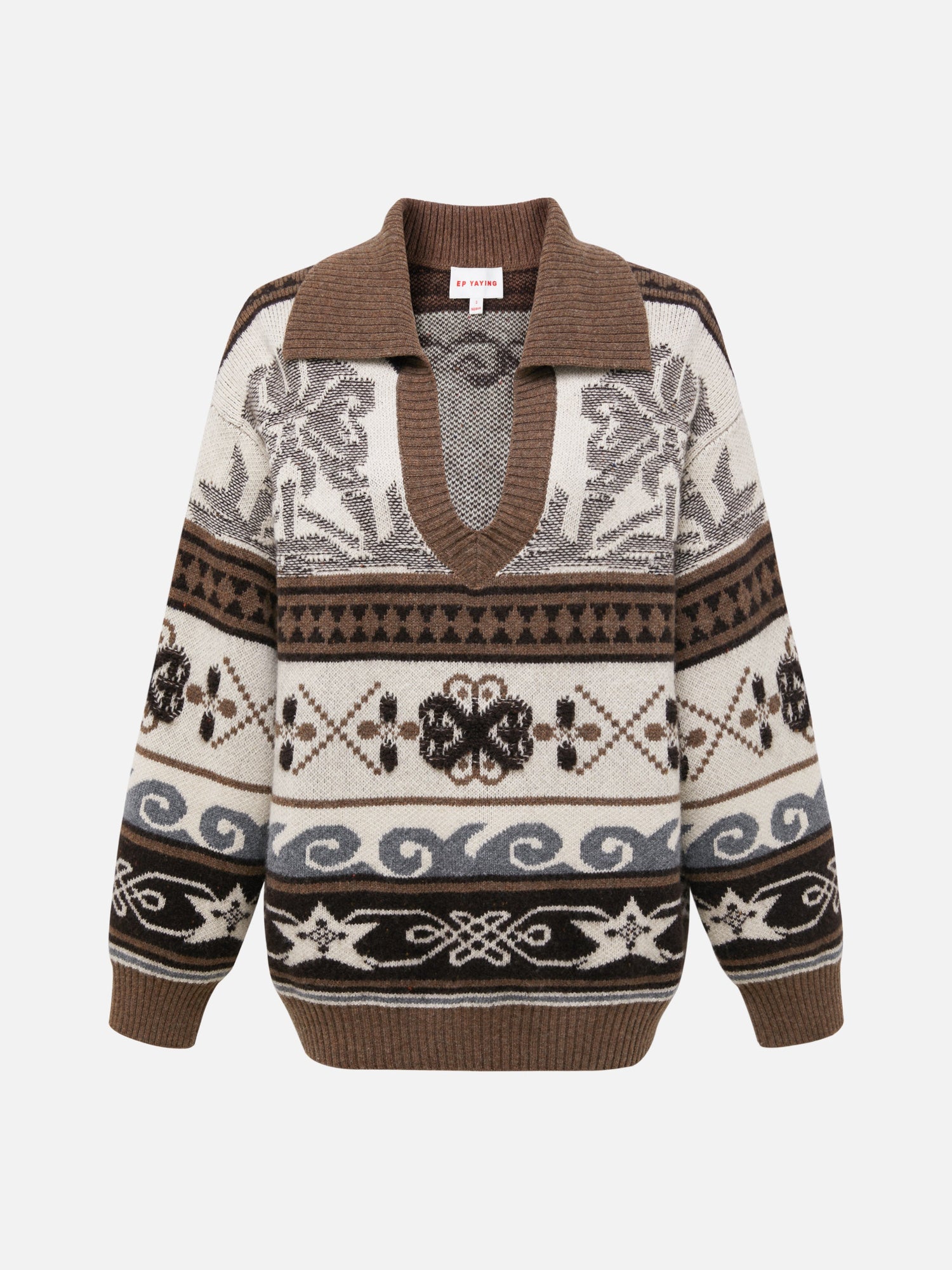 Wool Sweater | Brown