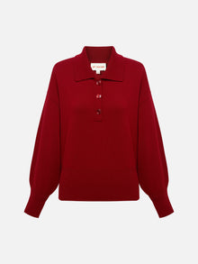 Polo Sweater | Red