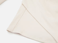 V-Neck Slim-Fit Slimming Top | Beige