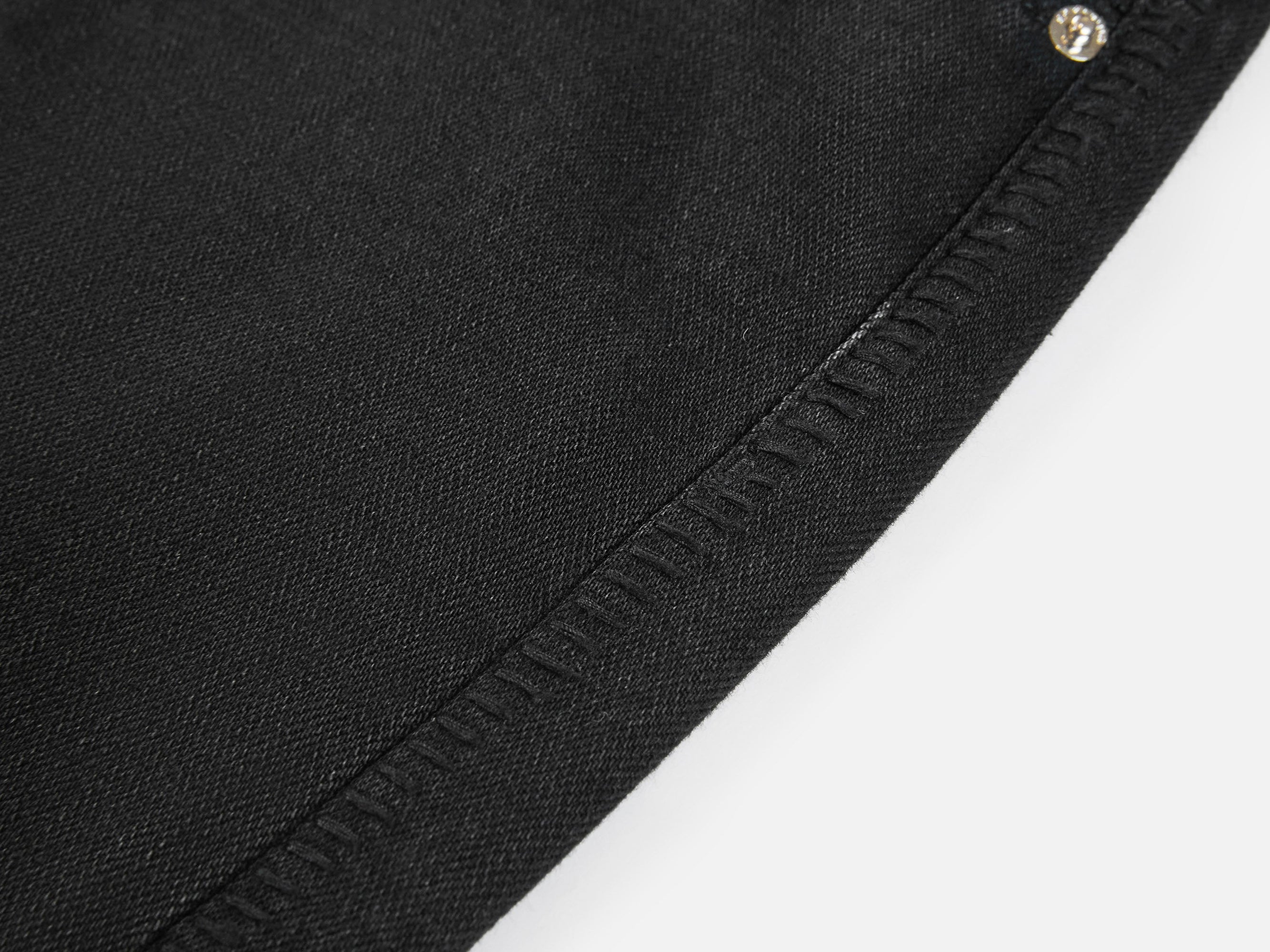 Straight Leg High-Waisted Jean | Black