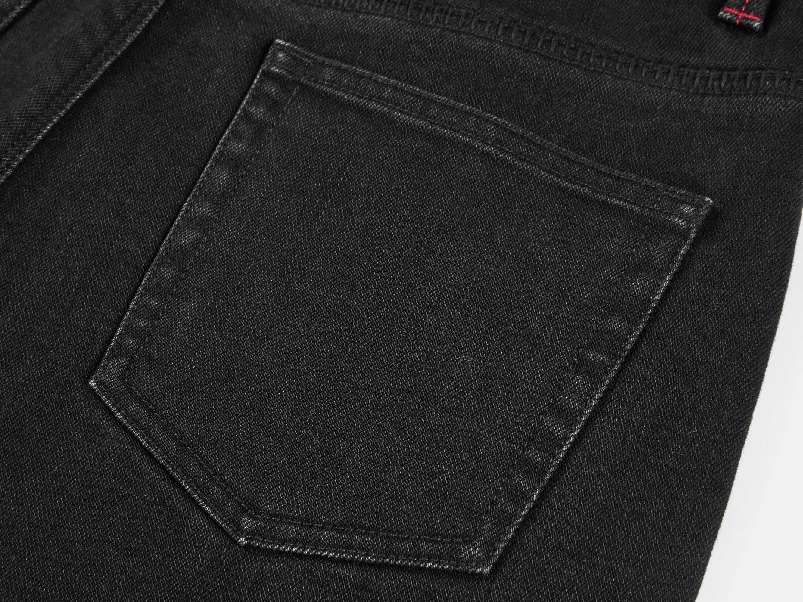 Straight Leg High-Waisted Jean | Black
