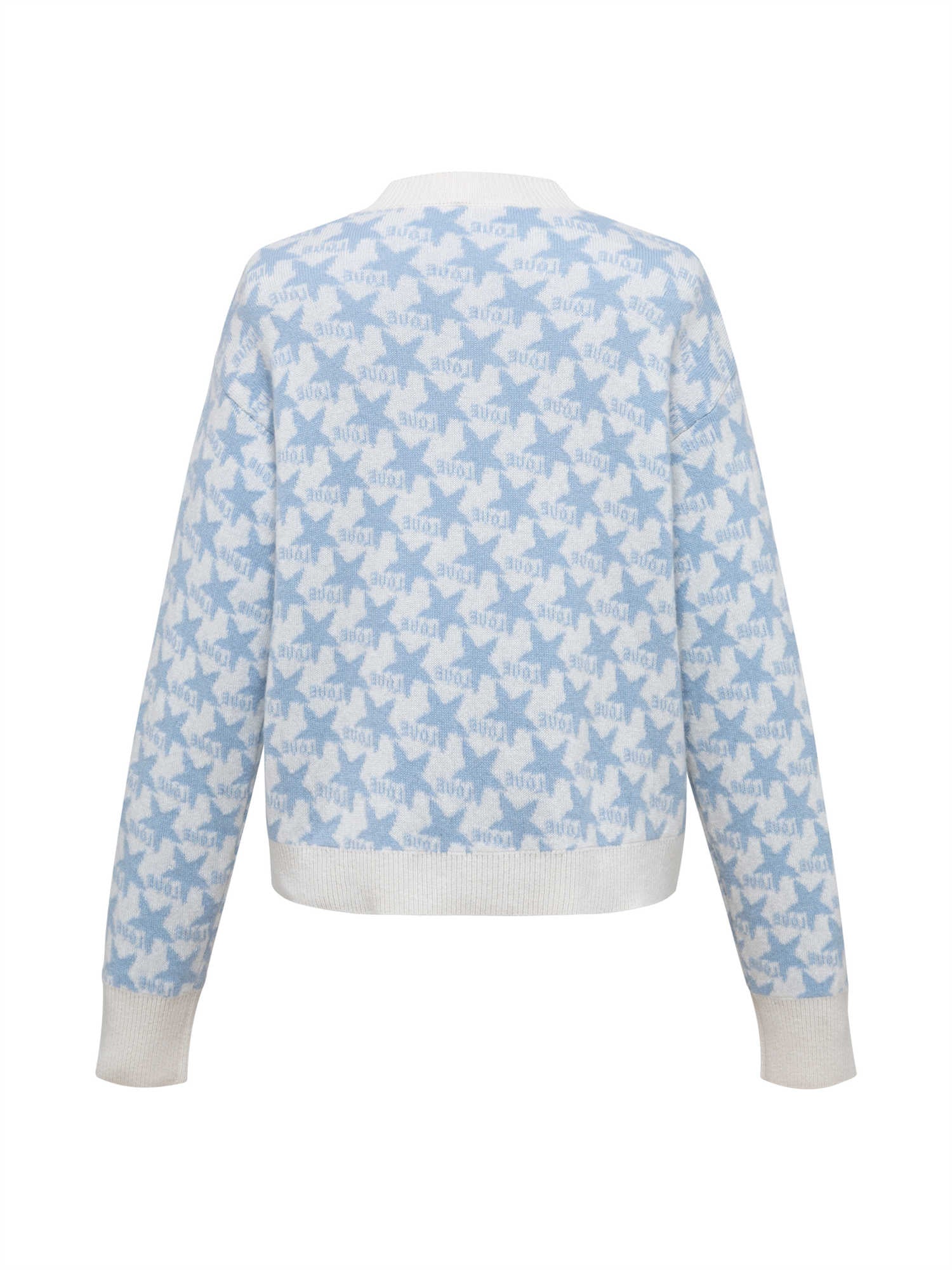 Wool Knit Cardigan | Blue
