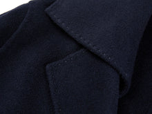 Wool Cashmere Coat | Navy