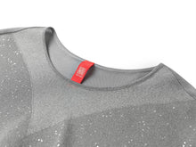Raglan Sleeve Silhouette Starry Sky Top | Grey