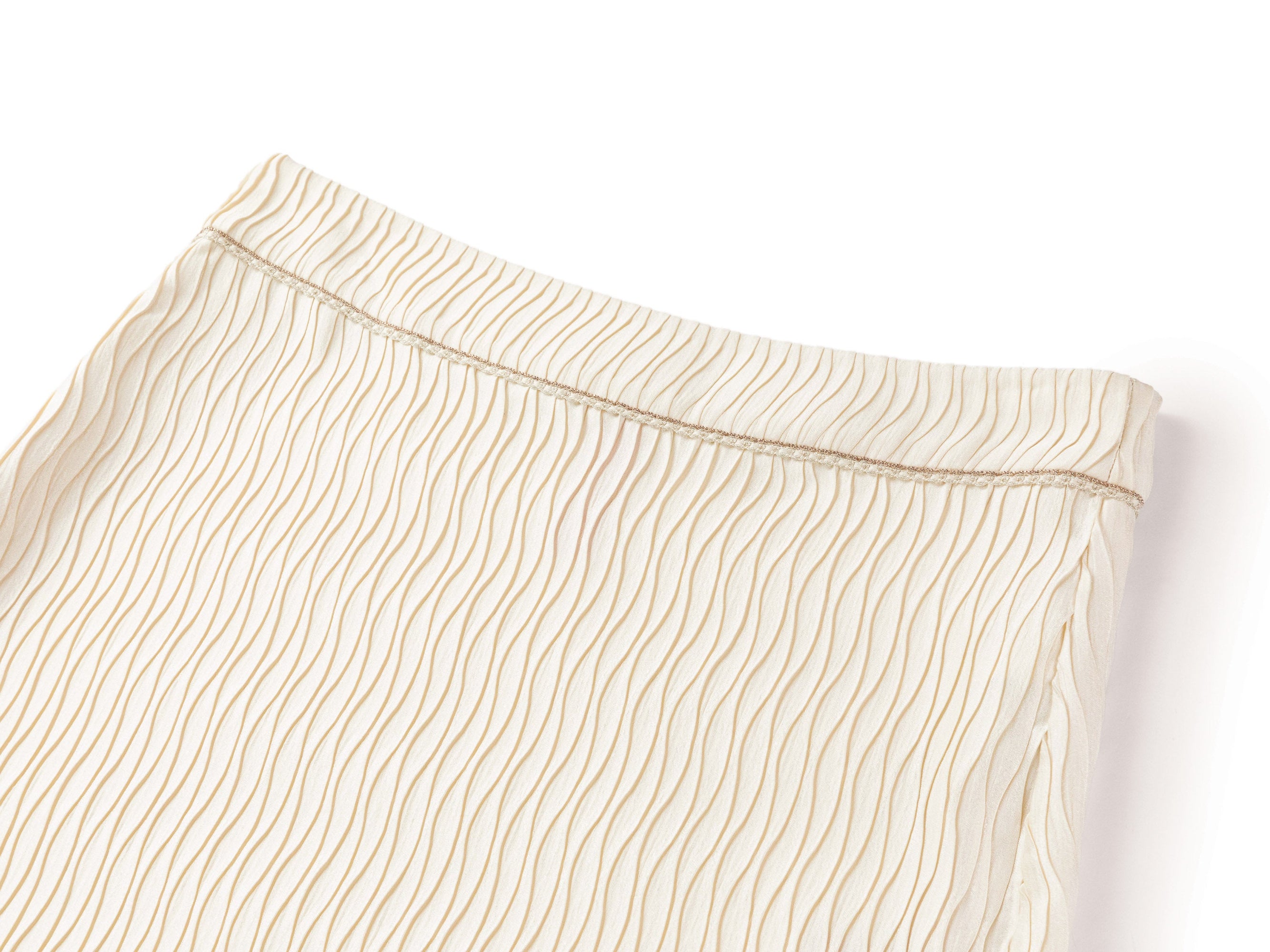 High-Waist Skirt | Beige