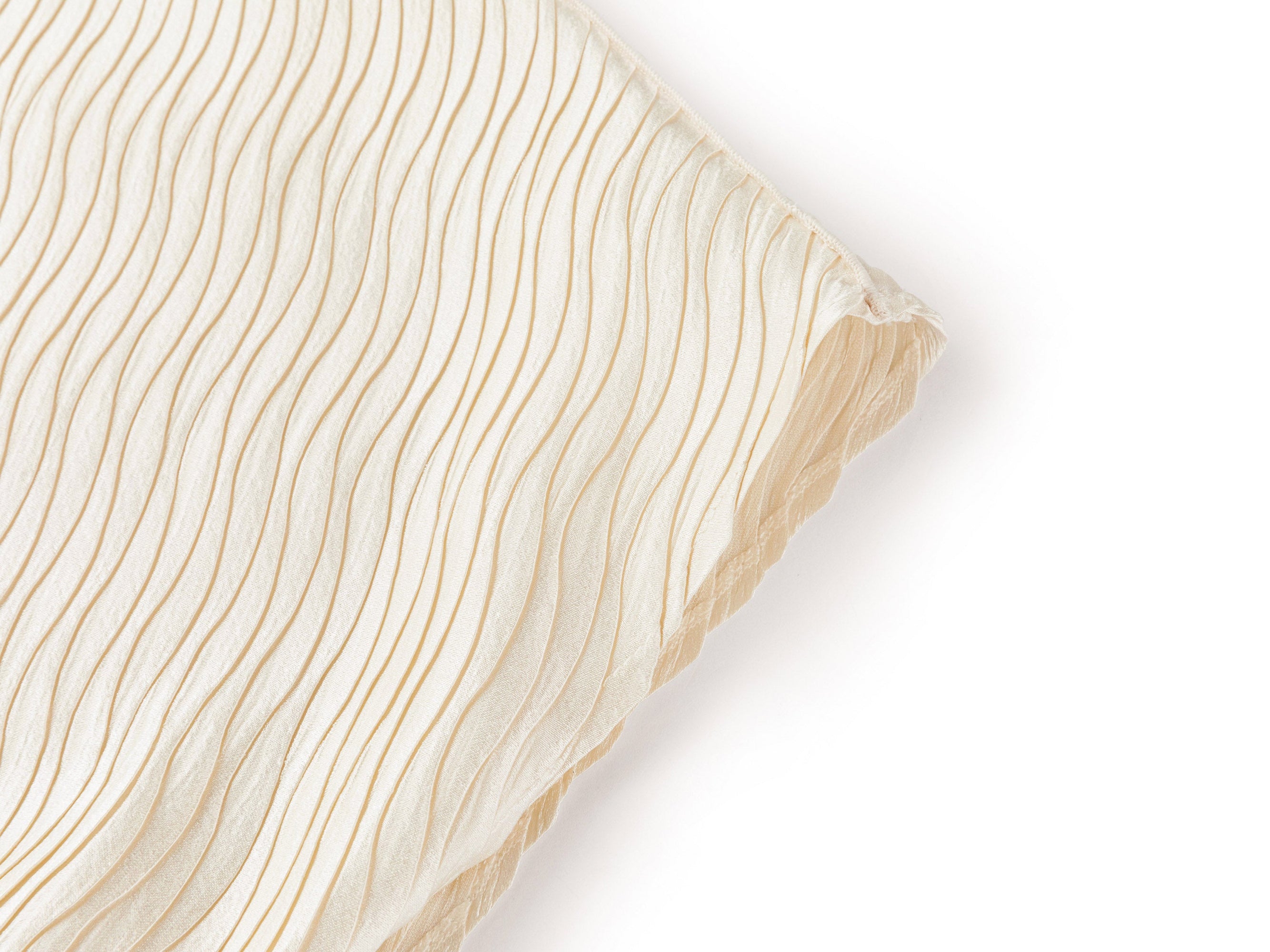 V-Neck Waist-Defining Shirt | Beige
