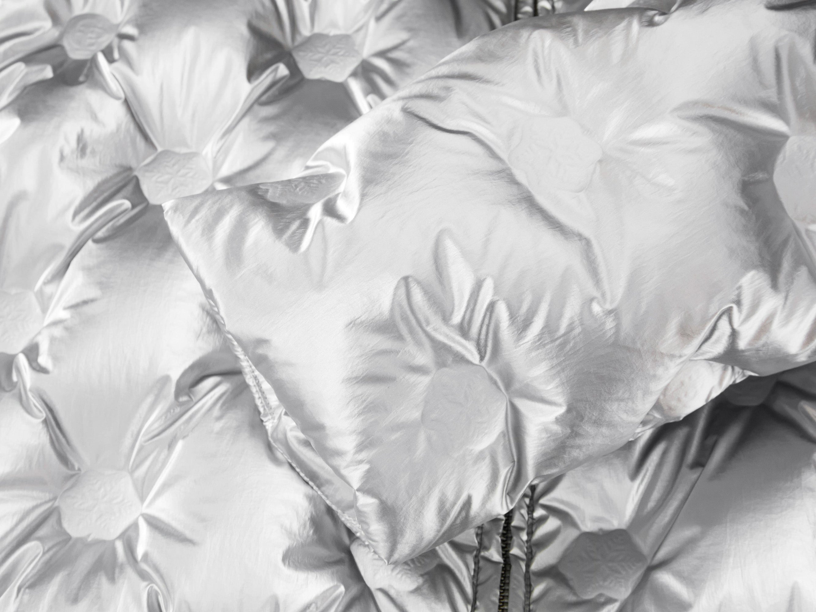 Puffer Jacket | Silver