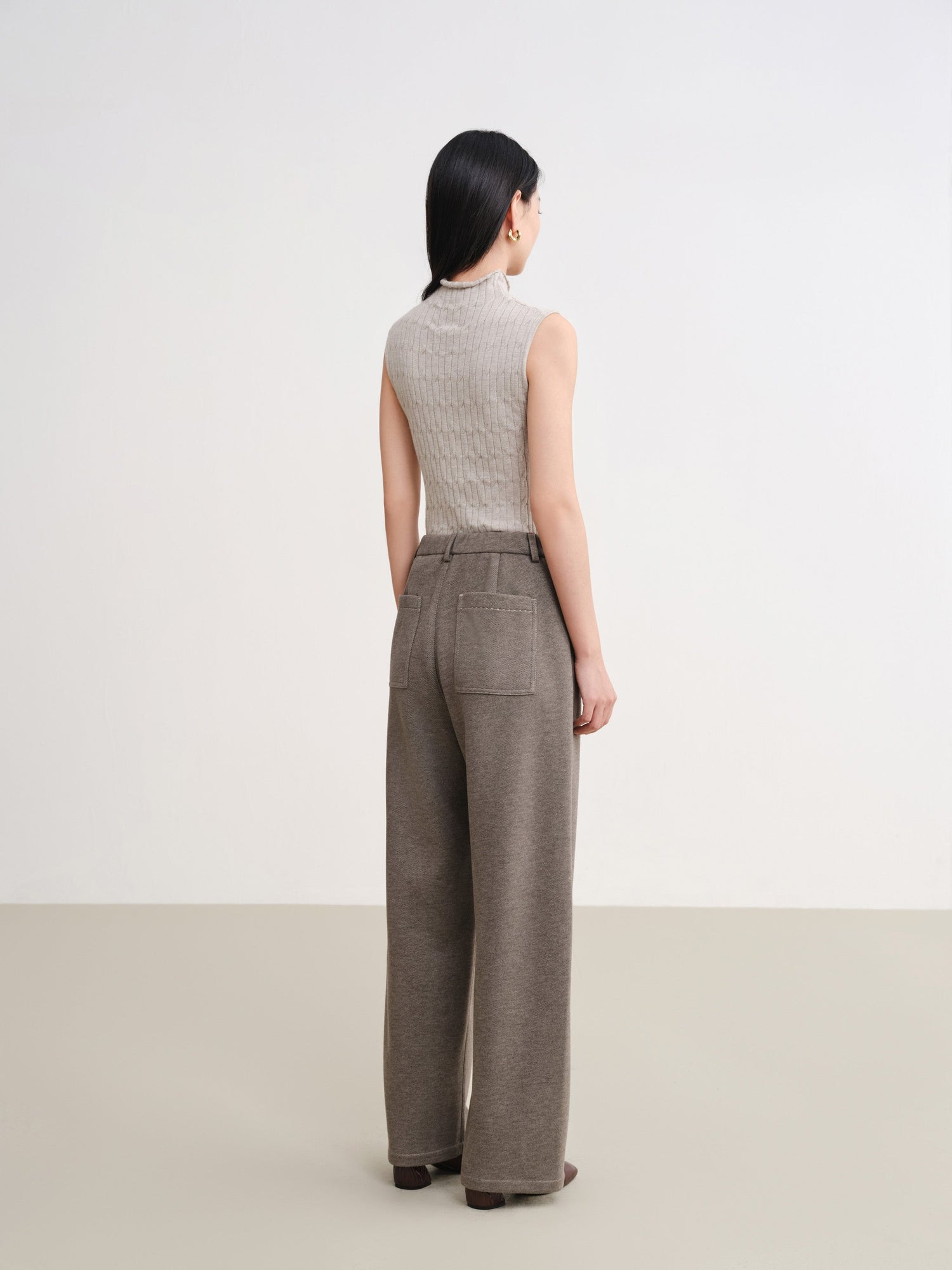 Wool Jeans | Green