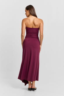 Lucinda Midi Skirt | Plum