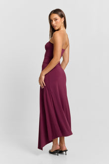 Lucinda Midi Skirt | Plum