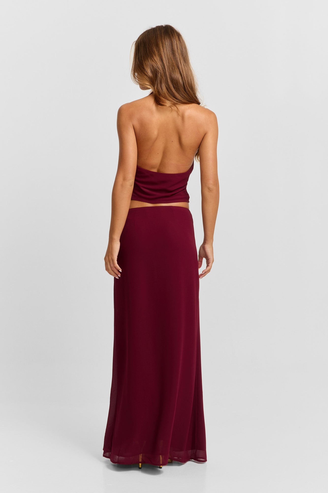 Seraphina Maxi Skirt | Red