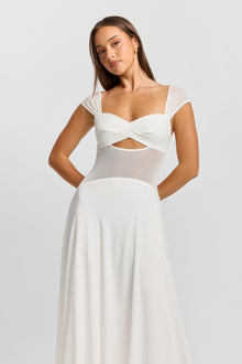 Anastasia Maxi Dress | White
