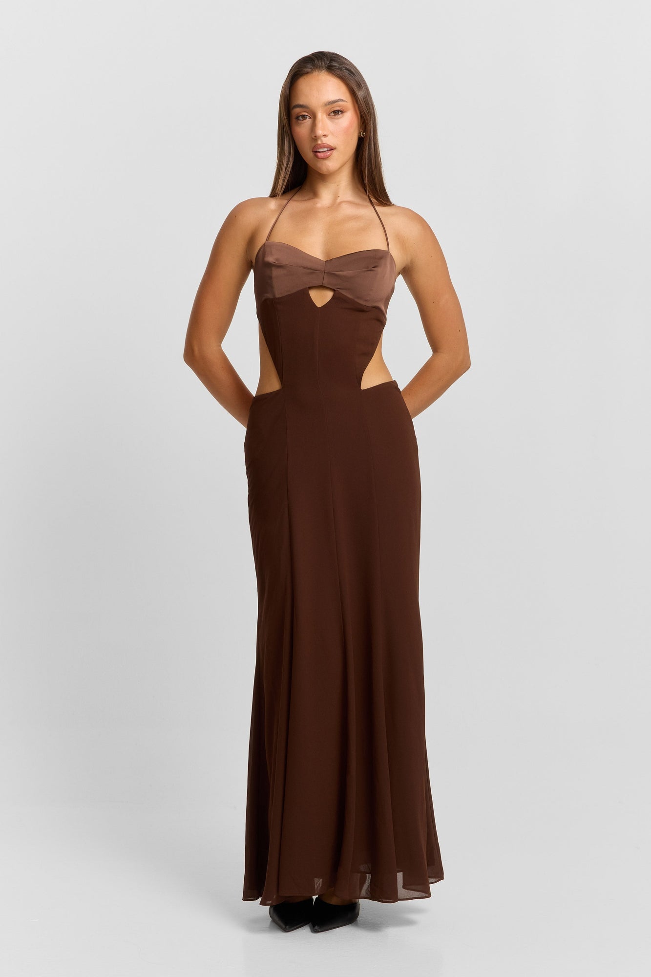 Scarlett Maxi Dress | Chocolate