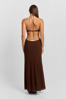 Scarlett Maxi Dress | Chocolate