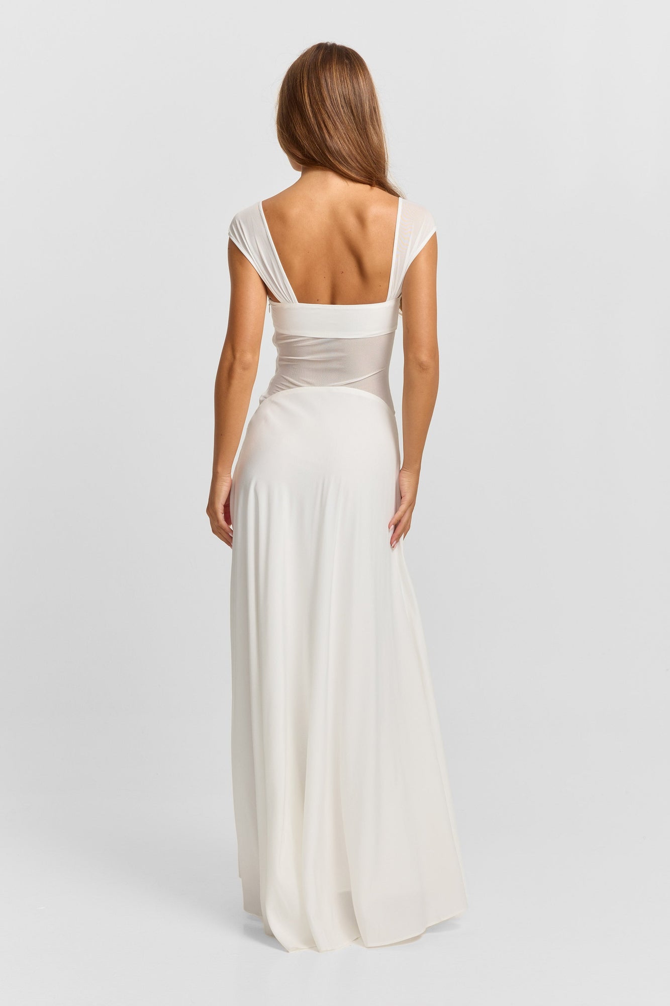 Anastasia Maxi Dress | White