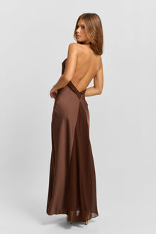 Arabella Maxi Dress | Chocolate