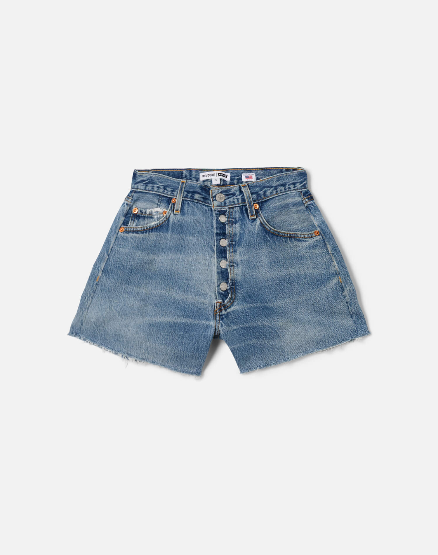 Womens | Levi's A Frame Short | Indigo