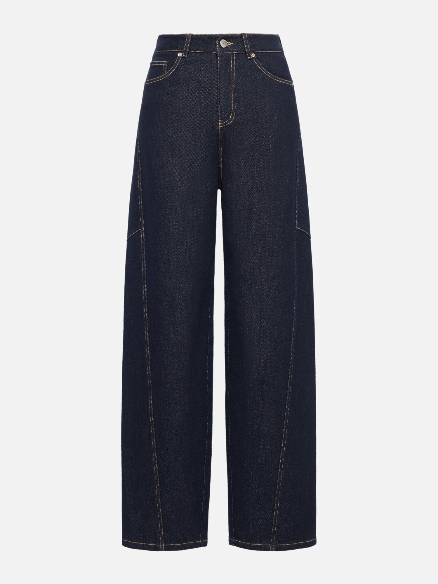 High-Waisted Slim Jeans | Navy