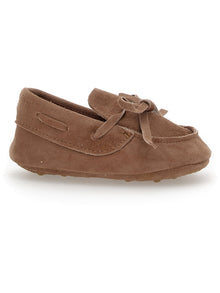 Boys | Suede Loafers | Beige