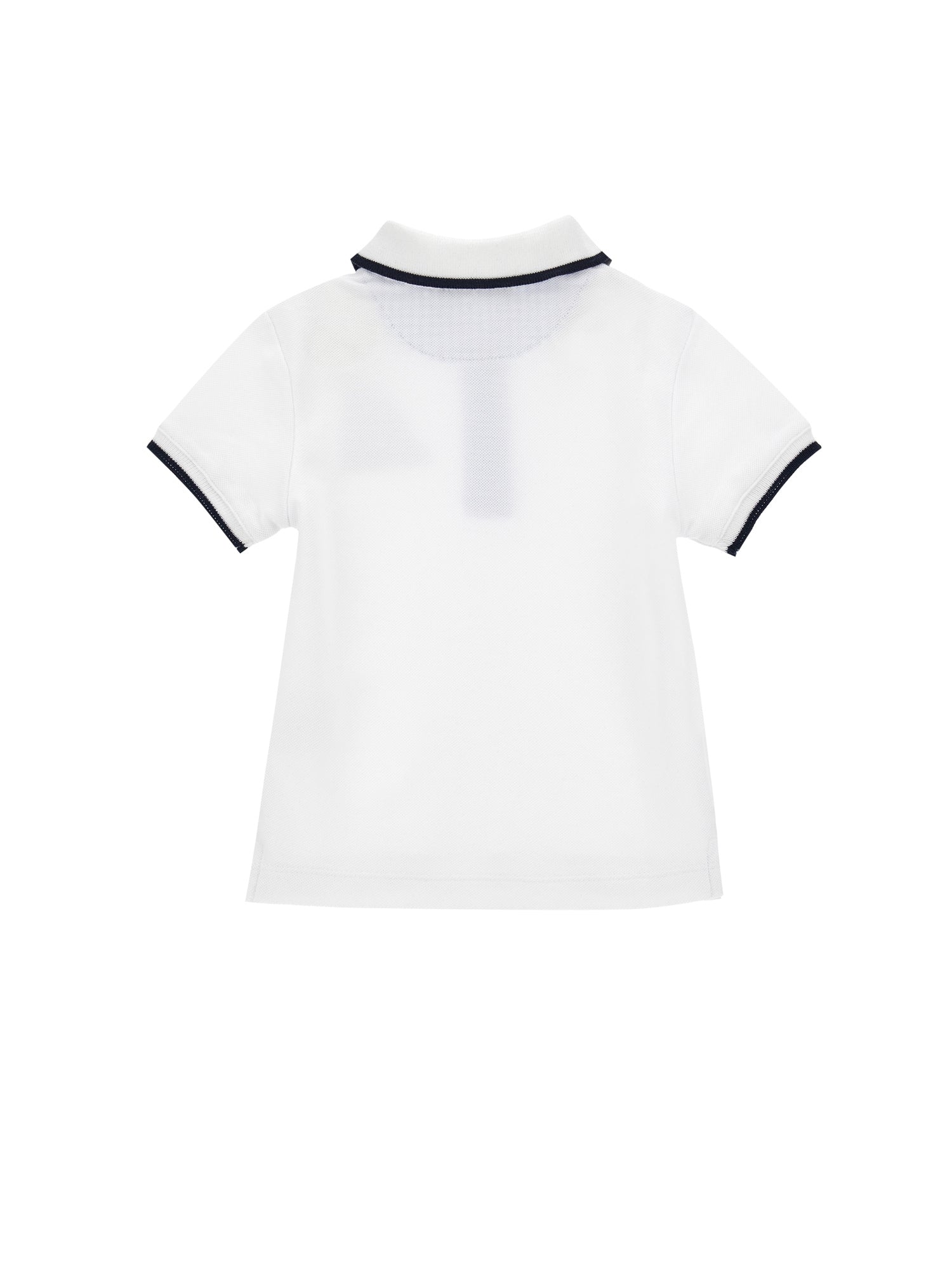 Boys | Cotton Piqué Polo Shirt | White