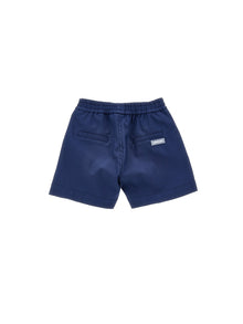 Boys | Levantine Fabric Bermuda | Navy Blue